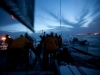 Abu Dhabi Ocean Racing during leg 7 of the Volvo Ocean Race 2011-12, from Miami, USA to Lisbon, Portugal. (Credit: Nick Dana/Abu Dhabi Ocean Racing/Volvo Ocean Race)