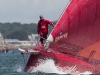 CAMPER with Emirates Team New Zealand competing in the Bretagne In-Port Race, in Lorient, France, during the Volvo Ocean Race 2011-12. (Credit: IAN ROMAN/Volvo Ocean Race)