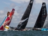 The fleet in the Bretagne In-Port Race, in Lorient, France, during the Volvo Ocean Race 2011-12. (Credit: IAN ROMAN/Volvo Ocean Race)