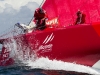 CAMPER with Emirates Team New Zealand competing in the Bretagne In-Port Race, in Lorient, France, during the Volvo Ocean Race 2011-12. (Credit: IAN ROMAN/Volvo Ocean Race)