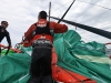 Groupama Sailing Team during leg 5 of the Volvo Ocean Race 2011-12, from Auckland, New Zealand to Itajai, Brazil. (Credit: Yann Riou/Groupama Sailing Team/Volvo Ocean Race)