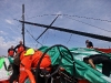 Groupama Sailing Team during leg 5 of the Volvo Ocean Race 2011-12, from Auckland, New Zealand to Itajai, Brazil. (Credit: Yann Riou/Groupama Sailing Team/Volvo Ocean Race)