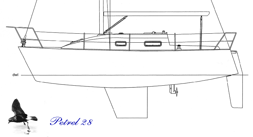 Petrel 28 fianco