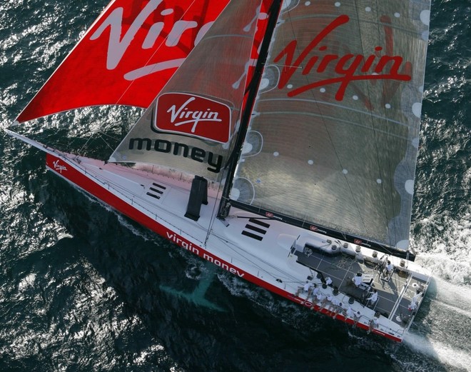 Virgin Money speedboat