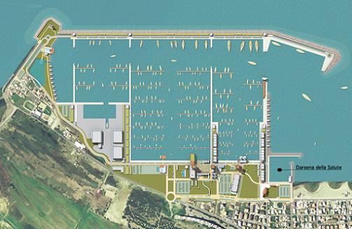 Nuovo porto turistico di Fiumicino - Fiumara Grande