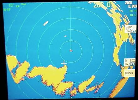 Tromba marina dal radar