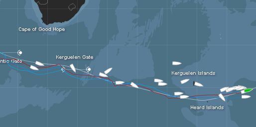 Vendee Globe - posizioni al 13 dicembre