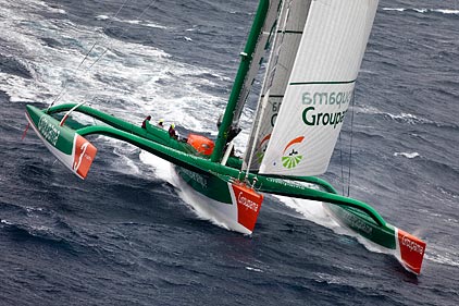 Groupama 3 record