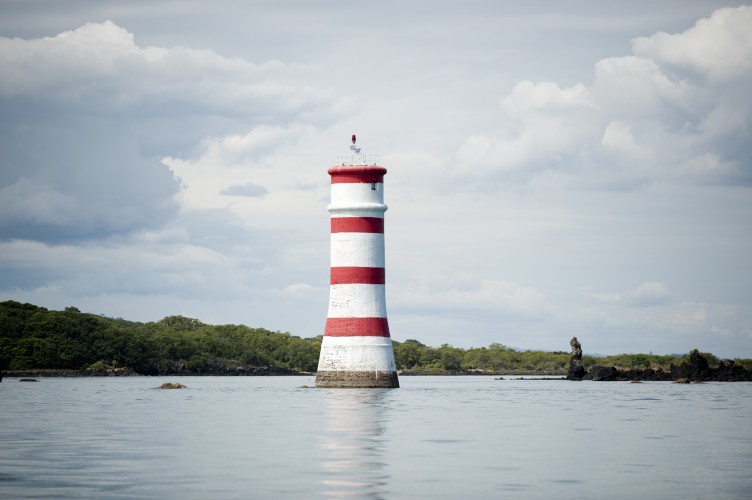 Rangitoto light house - Hauraki gulf