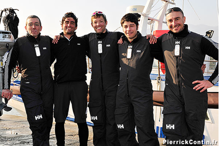 equipaggio del Melges 24 Saetta