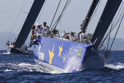 ESIMIT EUROPA 2, Sail n: SLO 1001, Owner: Igor Simcic, Class: Maxi Racing 