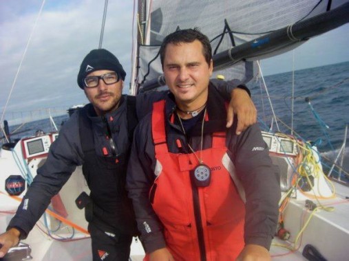 marco nannini e hugo ramon global ocean race