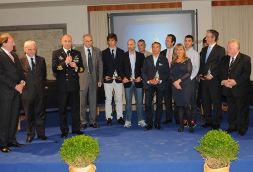 i vincitori del premio italia per la vela 2012