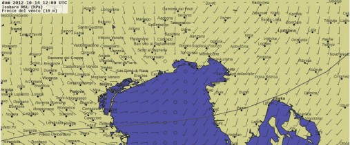 previsione vento barcolana 2012
